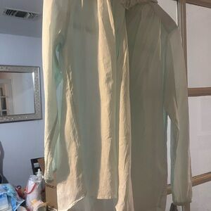 Light Blue Blouse Lightweight Top